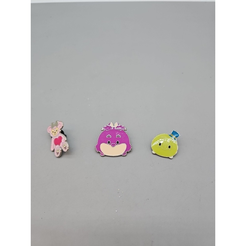 Disney Cheshire Cat‎ Tsum Tsum Series 2 Mystery Pin 116173 Disneyland Paris X3